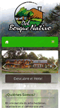 Mobile Screenshot of cabanasbosquenativo.cl