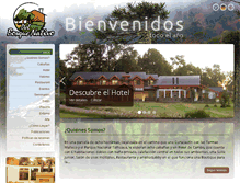 Tablet Screenshot of cabanasbosquenativo.cl